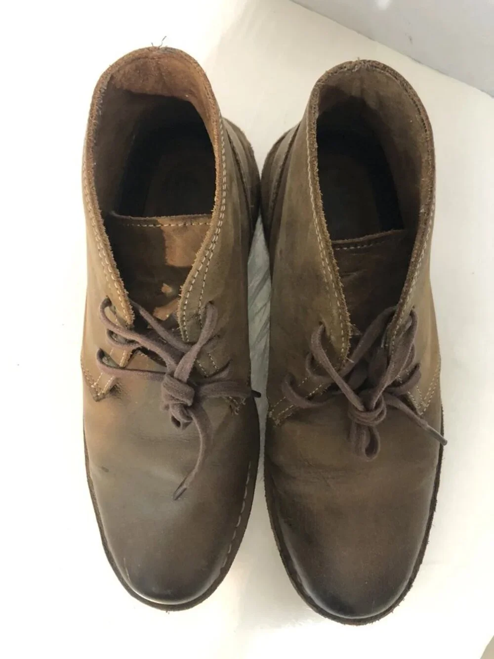 Bass Leather Chukka Boots 2036-200 Brown Size 9 M